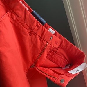 GAP Salmon Slim City Crop Pants